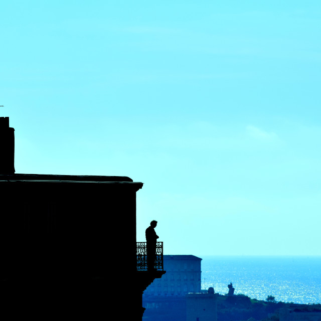 "Loneliness" by Amit Mendelsohn - £50.00 "Loneliness" stock image