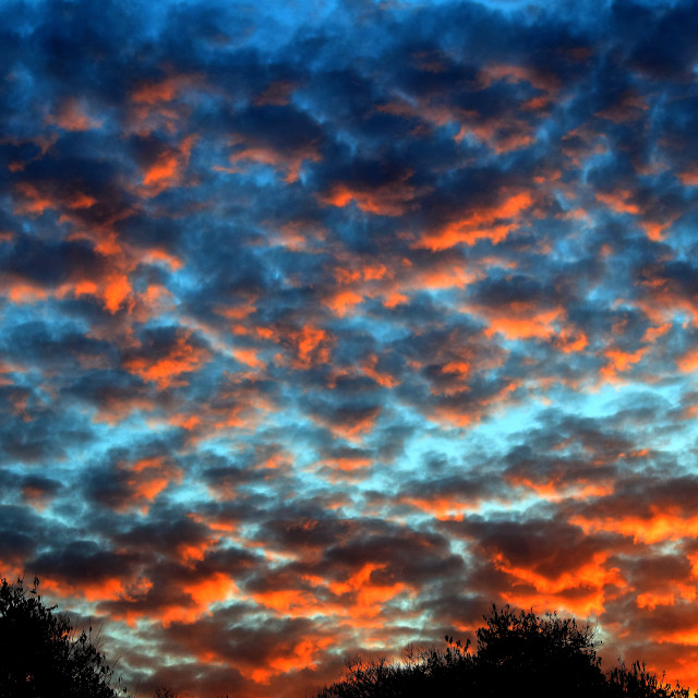"Cloudy sunset" by Amit Mendelsohn - £50.00 "Cloudy sunset" stock image