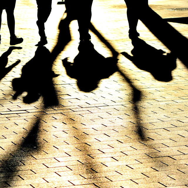 "shadows" by Amit Mendelsohn - £50.00 "shadows" stock image