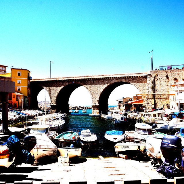"Vallon des auffes - Marseille" by Amit Mendelsohn - $49.60 "Vallon des auffes - Marseille" stock image