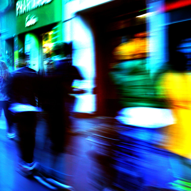 "colourful motion" by Amit Mendelsohn - $49.60 "colourful motion" stock image