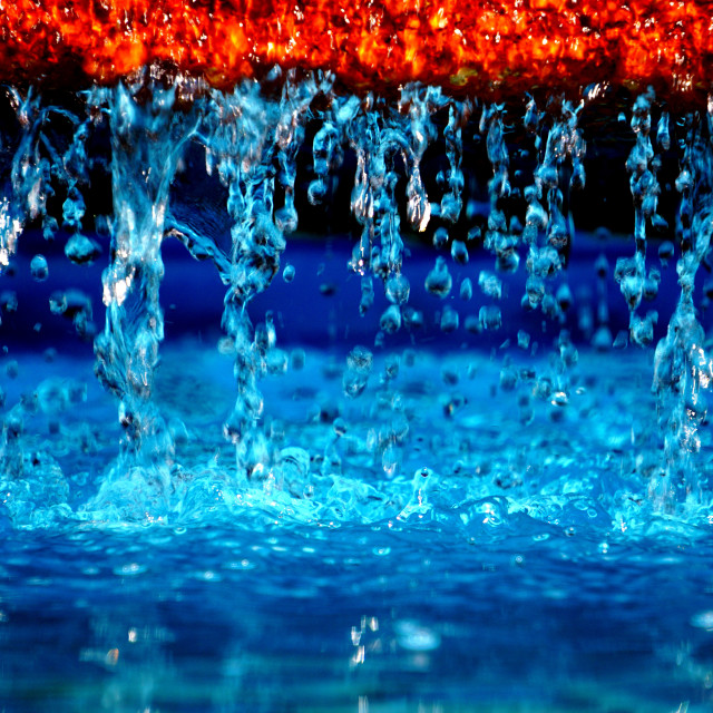 "water falling" by Amit Mendelsohn - $48.98 "water falling" stock image