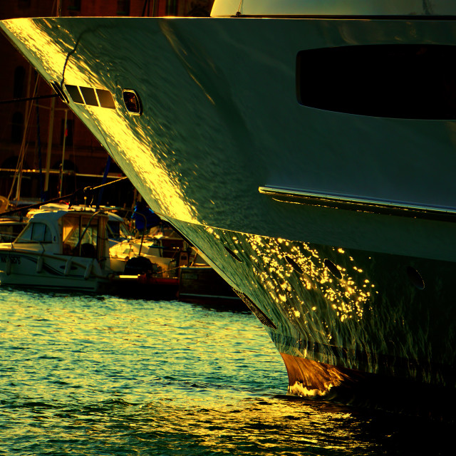 "to reflect on a boat" by Amit Mendelsohn - $48.98 "to reflect on a boat" stock image