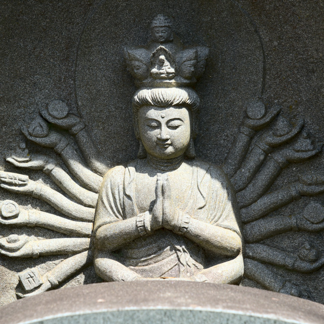 "Kannon-sama 1" by Blue Magister - $36.72 "Kannon-sama 1" stock image