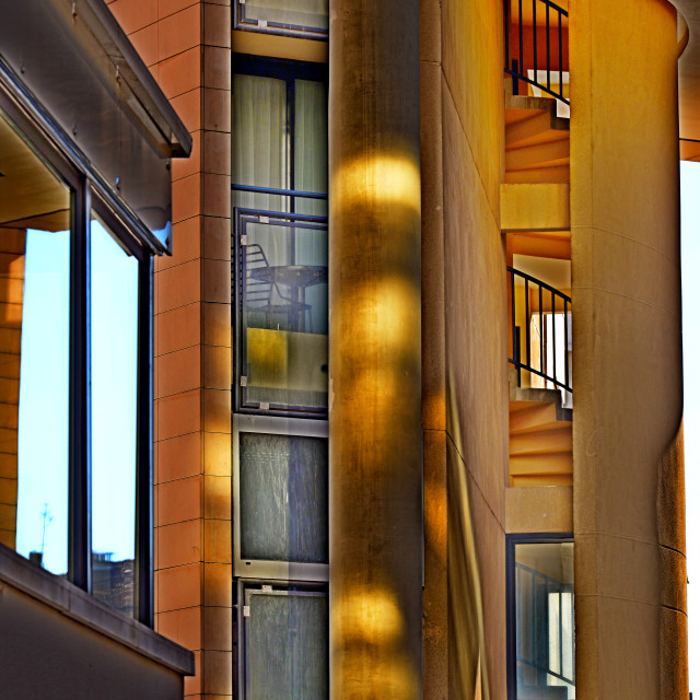 "building mix" by Amit Mendelsohn - £50.00 "building mix" stock image