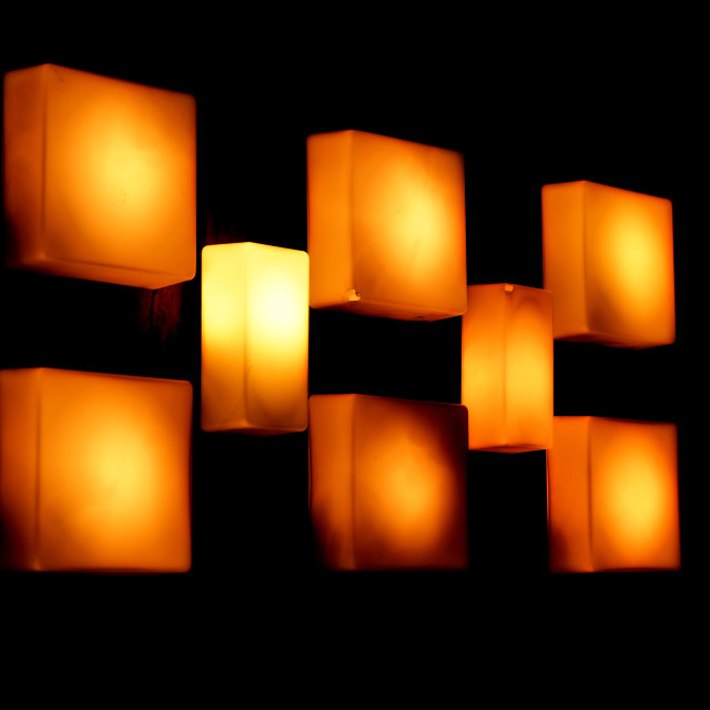"light cubes" by Amit Mendelsohn - £50.00 "light cubes" stock image