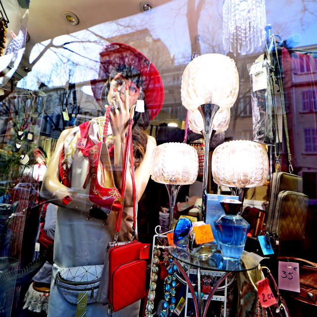 "vitrine" by Amit Mendelsohn - £50.00 "vitrine" stock image
