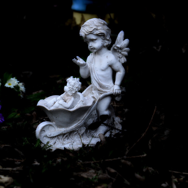 "the gardener angel" by Amit Mendelsohn - £50.00 "the gardener angel" stock image