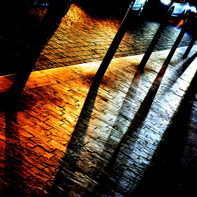 "City Shades" by Amit Mendelsohn - £50.00 "City Shades" stock image