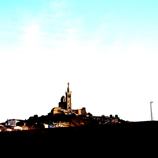 "Notre dame de la garde" by Amit Mendelsohn - £50.00 "Notre dame de la garde" stock image