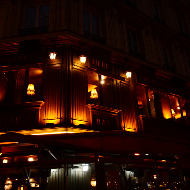 "Brasserie" by Amit Mendelsohn - £50.00 "Brasserie" stock image