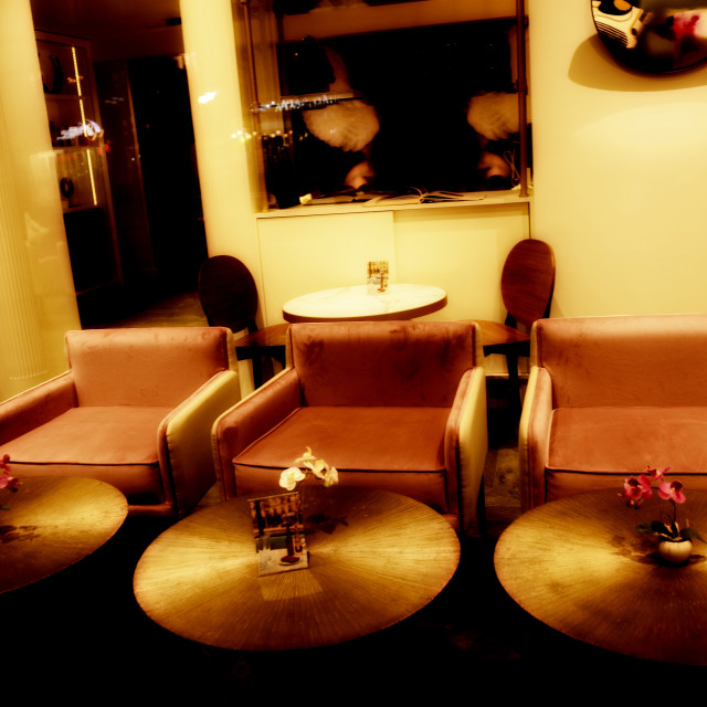 "Sitting corner" by Amit Mendelsohn - £50.00 "Sitting corner" stock image