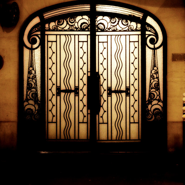"Entrance gate" by Amit Mendelsohn - £50.00 "Entrance gate" stock image