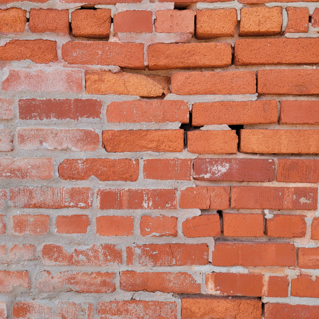 "Bright Brick Wall" stock image