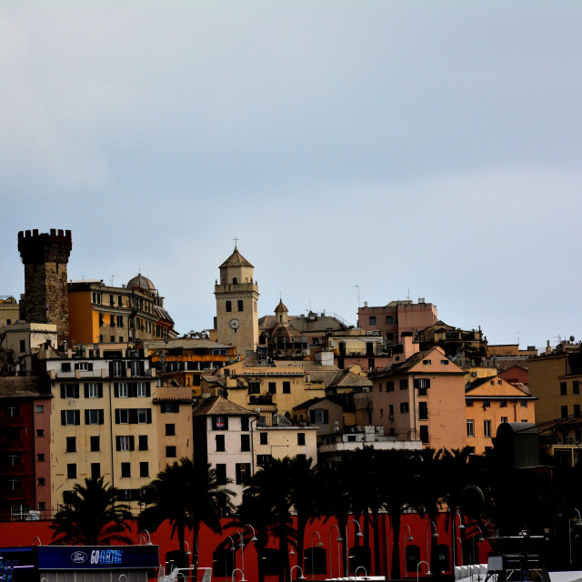"Genova - Genua" by Amit Mendelsohn - £50.00 "Genova - Genua" stock image