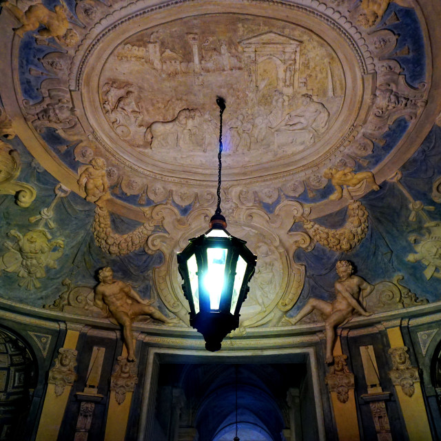 "Light up the hall" by Amit Mendelsohn - £50.00 "Light up the hall" stock image