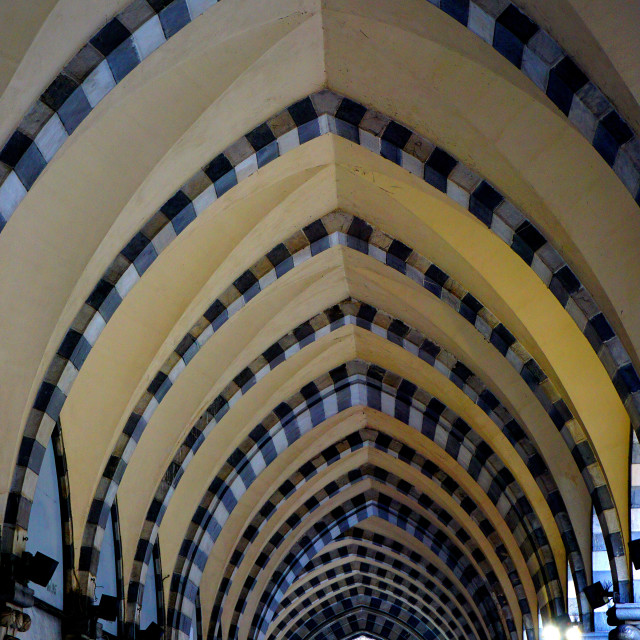 "Corridor in the city center of Genova" by Amit Mendelsohn - £50.00 "Corridor in the city center of Genova" stock image