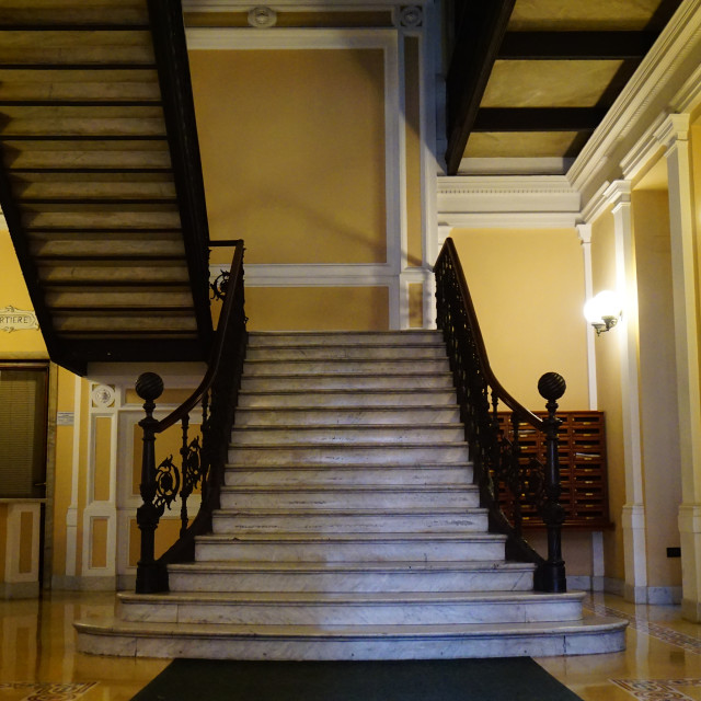 "Entrance and steps" by Amit Mendelsohn - £50.00 "Entrance and steps" stock image