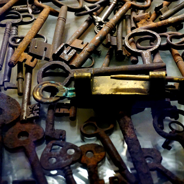 "The keys of life" by Amit Mendelsohn - £50.00 "The keys of life" stock image