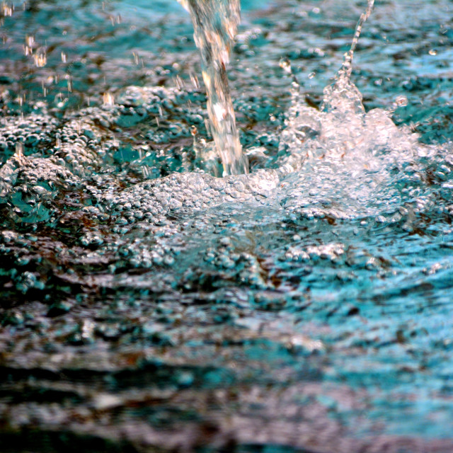 "Water splash" by Amit Mendelsohn - £50.00 "Water splash" stock image