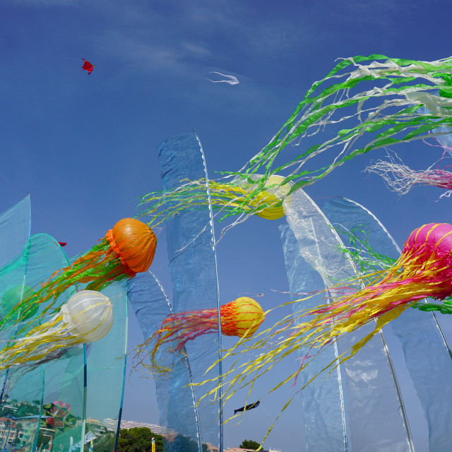"Kites" by Amit Mendelsohn - £50.00 "Kites" stock image