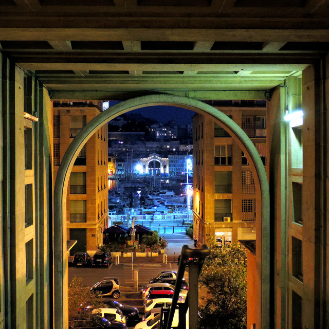 "A view to the port" by Amit Mendelsohn - £50.00 "A view to the port" stock image