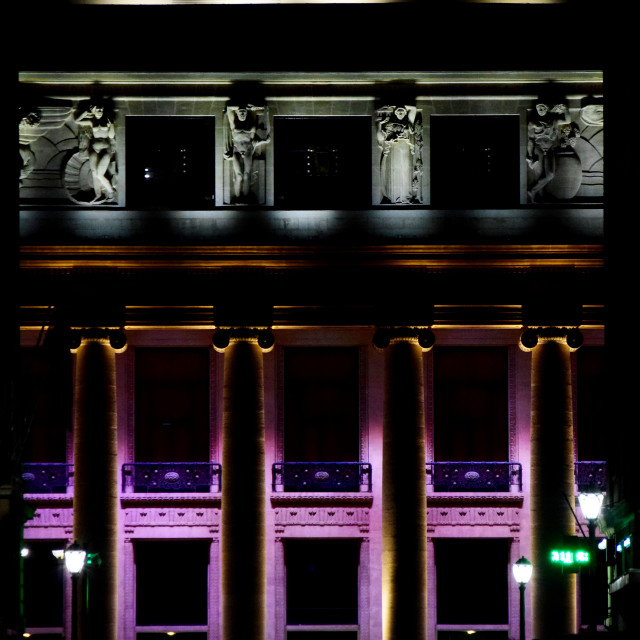 "Opera lights" by Amit Mendelsohn - £50.00 "Opera lights" stock image