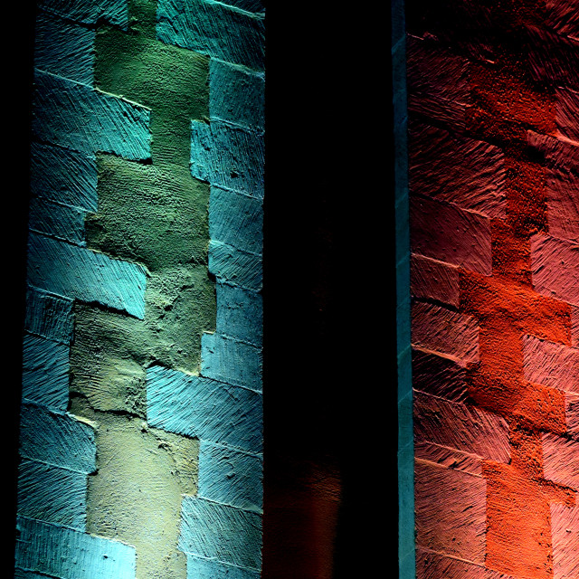 "Wall lighs" by Amit Mendelsohn - £50.00 "Wall lighs" stock image