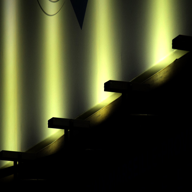 "Set of green lights" by Amit Mendelsohn - £50.00 "Set of green lights" stock image