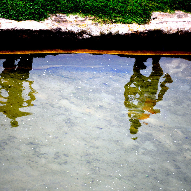 "Reflection in the water" by Amit Mendelsohn - £50.00 "Reflection in the water" stock image
