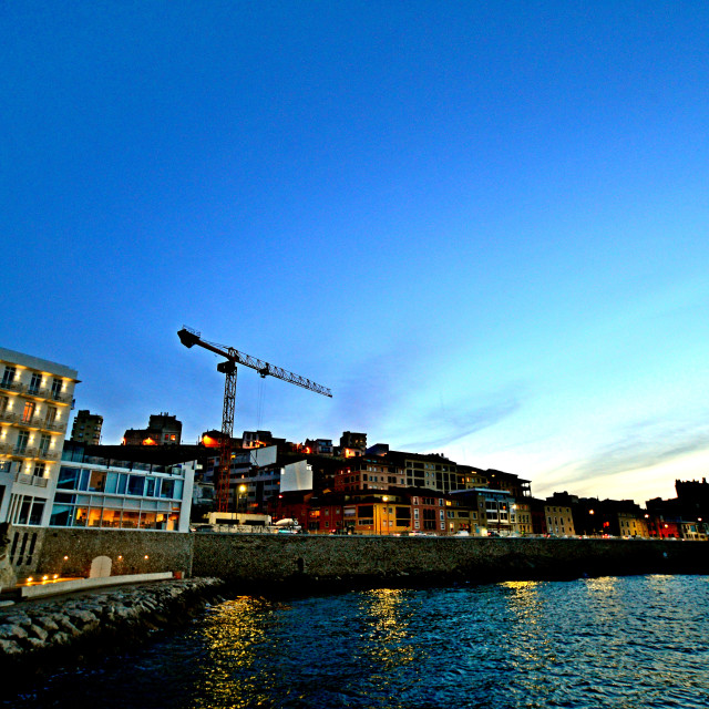 "The corniche" by Amit Mendelsohn - £50.00 "The corniche" stock image
