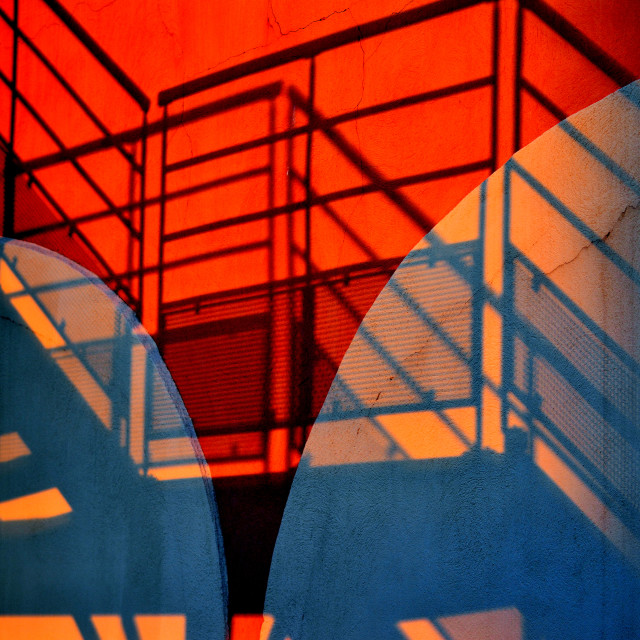 "Reflection of steps" by Amit Mendelsohn - £50.00 "Reflection of steps" stock image