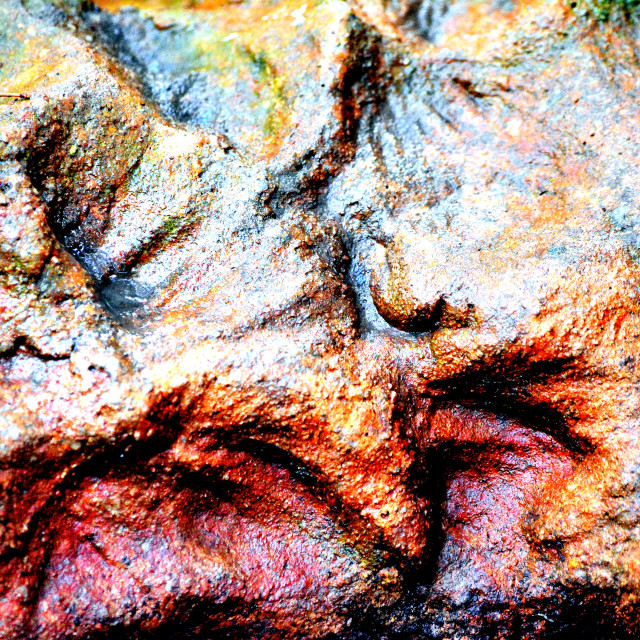 "Stones coloured" by Amit Mendelsohn - £50.00 "Stones coloured" stock image
