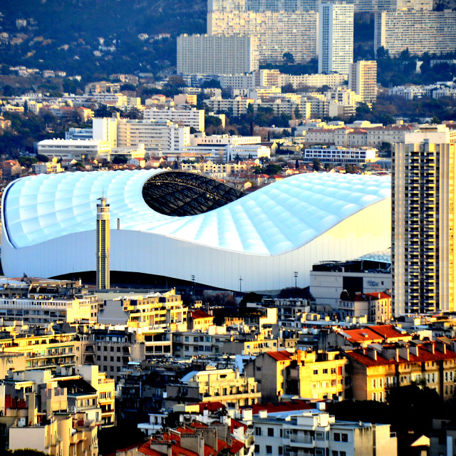 "Stade Velodrome" by Amit Mendelsohn - £50.00 "Stade Velodrome" stock image