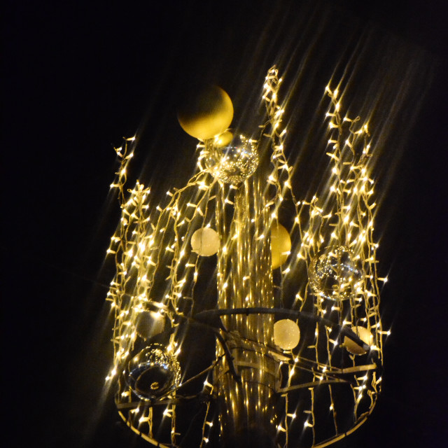 "Christmas lights season" by Amit Mendelsohn - £50.00 "Christmas lights season" stock image
