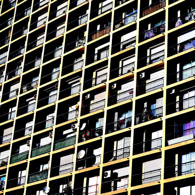 "Full frame building" by Amit Mendelsohn - £50.00 "Full frame building" stock image