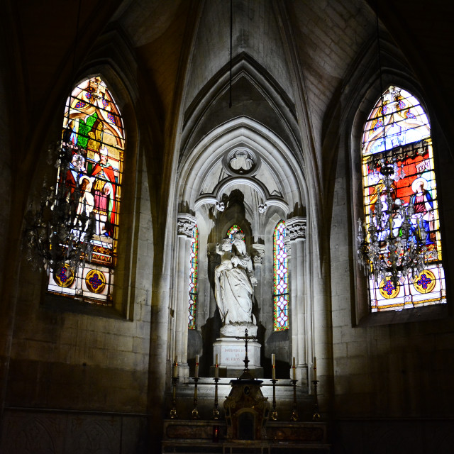 "Arles cathedral" by Amit Mendelsohn - £50.00 "Arles cathedral" stock image