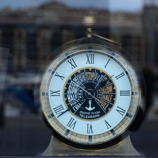 "A clock" by Amit Mendelsohn - £50.00 "A clock" stock image