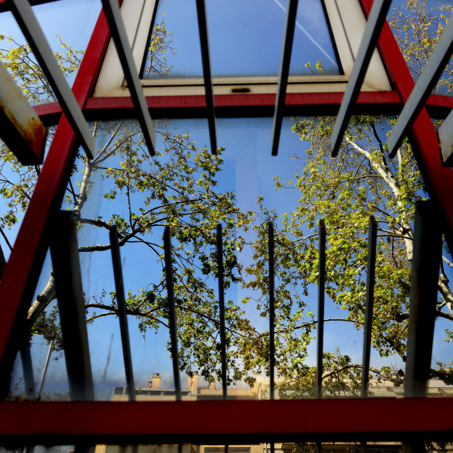 "The side of the window" by Amit Mendelsohn - £50.00 "The side of the window" stock image