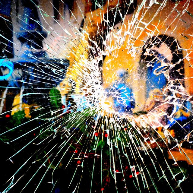 "Broken" by Amit Mendelsohn - £50.00 "Broken" stock image
