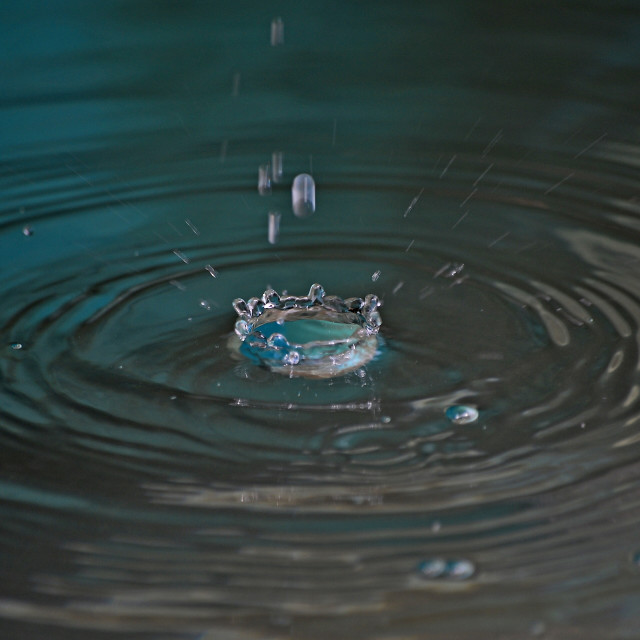 "Water drop" by Amit Mendelsohn - £50.00 "Water drop" stock image