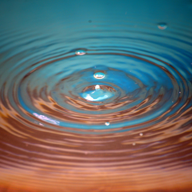 "Water drop 2" by Amit Mendelsohn - £50.00 "Water drop 2" stock image