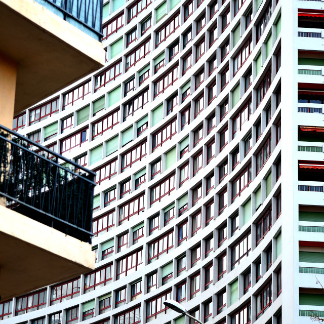 "A building in the background" by Amit Mendelsohn - £50.00 "A building in the background" stock image