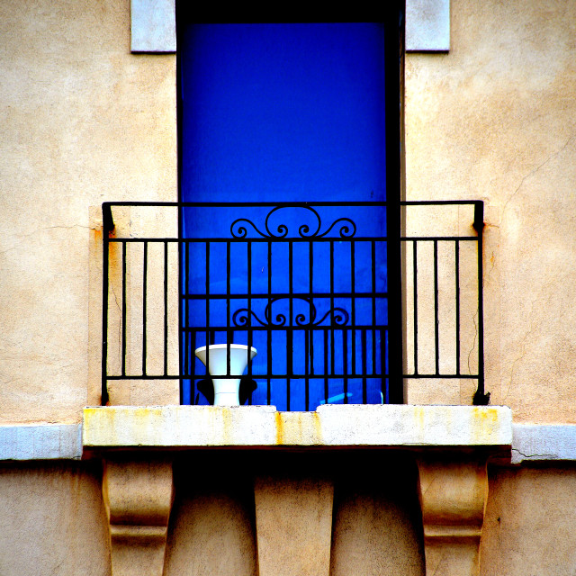 "A little balcony" by Amit Mendelsohn - £50.00 "A little balcony" stock image