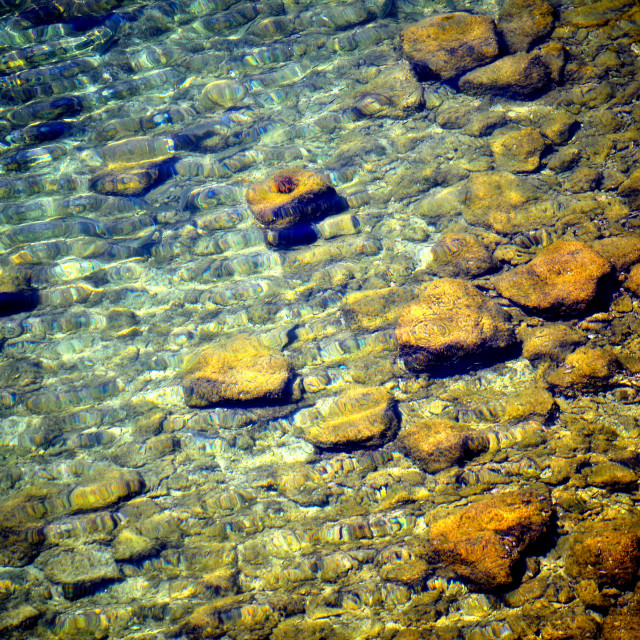 "Clear water" by Amit Mendelsohn - £50.00 "Clear water" stock image