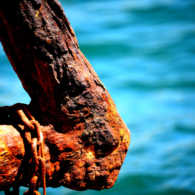 "Rusty metal" by Amit Mendelsohn - £50.00 "Rusty metal" stock image