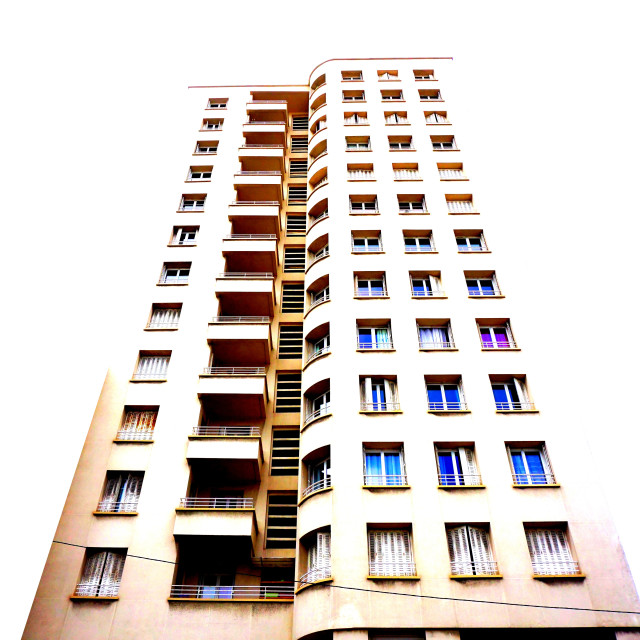 "A Bauhaus building" by Amit Mendelsohn - £50.00 "A Bauhaus building" stock image