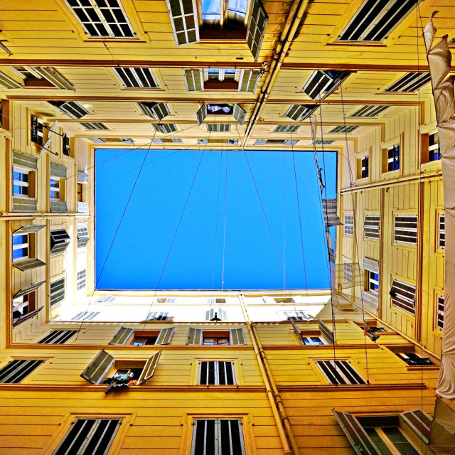 "In the center" by Amit Mendelsohn - £50.00 "In the center" stock image