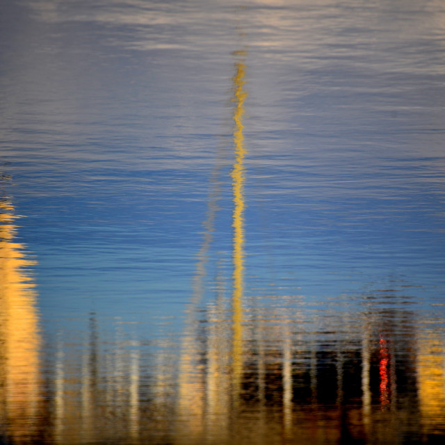 "A reflection of the water line" by Amit Mendelsohn - £50.00 "A reflection of the water line" stock image