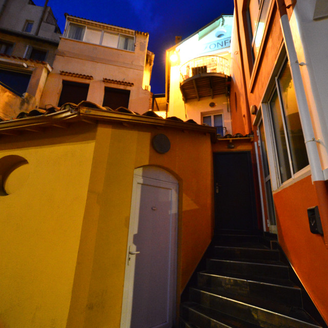 "A narrow staircase" by Amit Mendelsohn - £50.00 "A narrow staircase" stock image